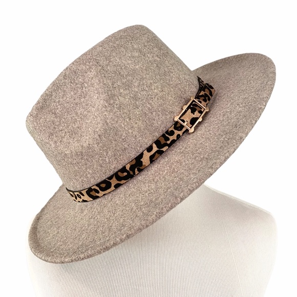 NWT Oak River Company Panama Felt Fedora Hat, OS - Picture 9 of 15